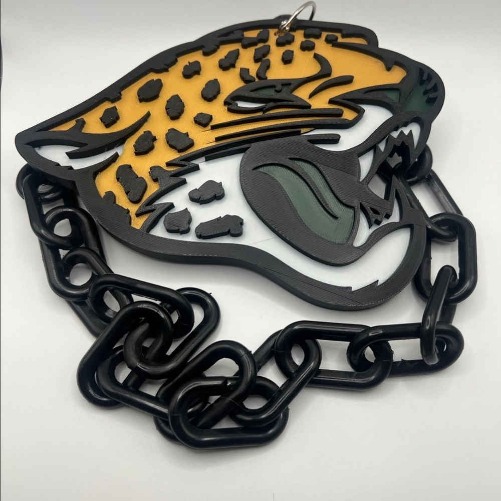 Jacksonville Jaguars Fan Chain Necklace